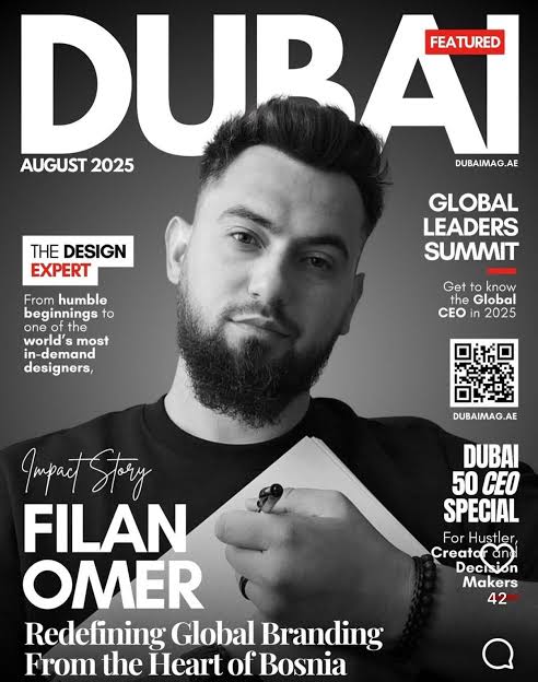 Dubai Magazine cover, August 2025