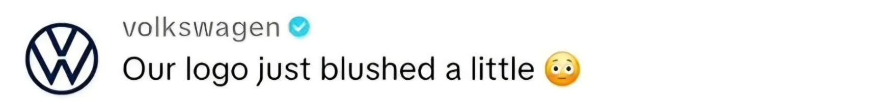 Comment from Volkswagen